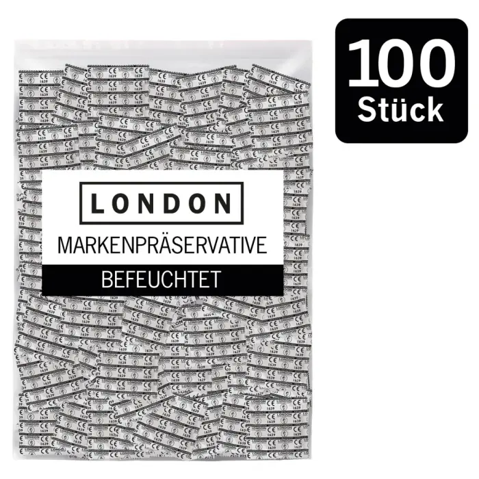 London Q600 Classic Condoms – 100 pcs