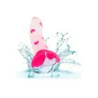 Glow Stick Heart dildo – tumsā spīdošs — Foto 6
