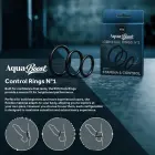 EXS AquaBoost Control Rings – 3 dzimumlocekļa gredzenu komplekts (S/M/L) – melns — Foto 5