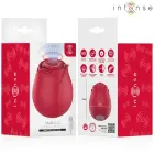 INTENSE Camellia Clitoral Suction Rose Waves Bordeaux клиторальный стимулятор – 5.9 см — Фото 6