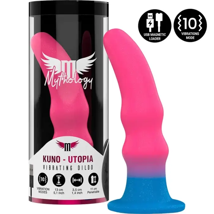 Вибратор для интимной машины MYTHOLOGY KUNO UTOPIA S – 13 см (5.1″) – разноцветный