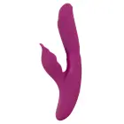 Javida 4F кролик-вибратор с функциями подогрева и толчков – 24 cm (9.4″) – розовый — Фото 4