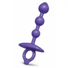 b-Vibe ZIP silikona anālās pērles – elastīgas ūdensizturīgas – 15 cm — Foto 3