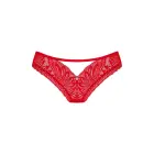 OBS biksītes – Delikātas ziedu mežģīņu biksītes ar izgriezumu un sirds detaļu – rozā – M/L Foto 3