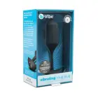 b-Vibe Vibrating Snug Plug 4 – 15 cm – Black — Photo 8