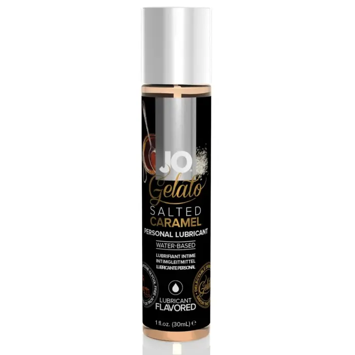 System JO Gelato Salted Caramel lubrikants uz ūdens bāzes – 30 ml