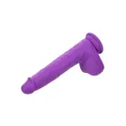 Rotējošs un kustīgs silikona dildo – 18 cm (7″) – Violets — Foto 10