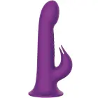 Rotējošs Flutter truša vibrators – violets — Foto 1