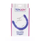 Double Digger Double-Ended Dildo – 45 cm (17.7″) – Purple — Photo 2