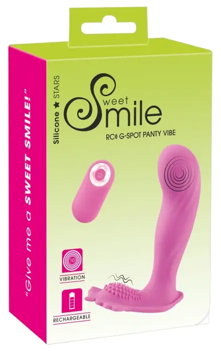 Sweet Smile G-точечный вибратор для трусиков – 11.7 cm – розовый
