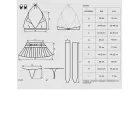 Schooly 5-Piece Schoolgirl Costume Set – L/XL — Photo 5
