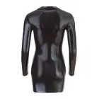 Black Level Mini Dress – S – Shiny Black — Photo 7