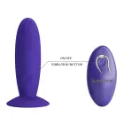 PRETTY LOVE Remote Control Vibrating Anal Plug – 20 cm (8″) – Blue — Photo 7