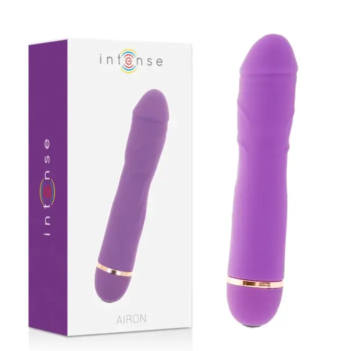 Вибратор Intense Airon – 18 см (7″) – фиолетовый