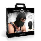 The Drone – spandex hood with open eyes – black — Photo 2
