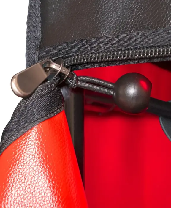 Secret Dome Scandale BDSM rotaļu kaste – melna un sarkana Foto 10