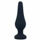 Intense Pipo S silikoninis analinis kištukas – 9.8 cm – Juodas — Nuotrauka 4