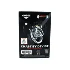Cone Cell – male-to-female metal chastity device – adjustable elastic belt – 85–130 cm waist — Photo 15