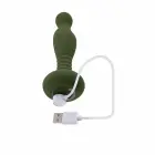 Evolved The General divu motoru intīmā ierīce ar tālvadības pulti – 14.2 cm – Melns — Foto 6