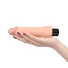 Real Softee vibruojantis dildo – 18 cm (7″) – kūno spalva — Nuotrauka 5