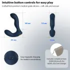 Iker Neo interaktīvs pulsējošs prostatas masieris – 13.5 cm (5.3″) – Melns — Foto 8