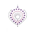 Bijoux Indiscrets Flamboyant набор украшений для тела – фиолетовый и розовый — Фото 3