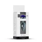 Plug-Jewellery Silver анальная пробка с розой – 7 cm (2.8″) – Фиолетовый — Фото 7