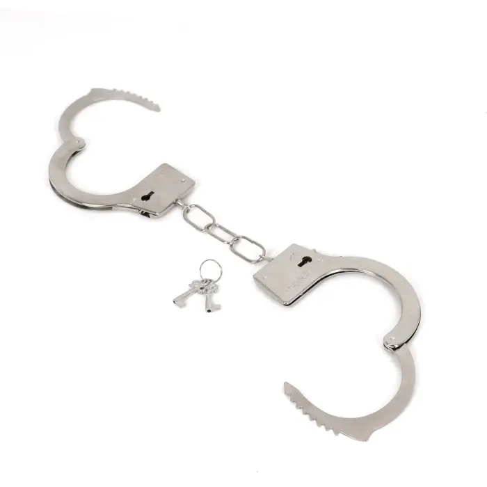 Budget Thin-Metal Handcuffs Foto 2