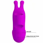 PRETTY LOVE Smart Rechargeable Thimble ar rabbit pirksta vibrators — Foto 3