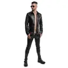 RFP Pasquale001 wetlook särk – must – L — Foto 5