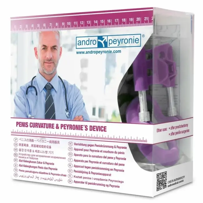 Andromedical Andropeyronie Curvature Correction Device – Adjustable Traction System