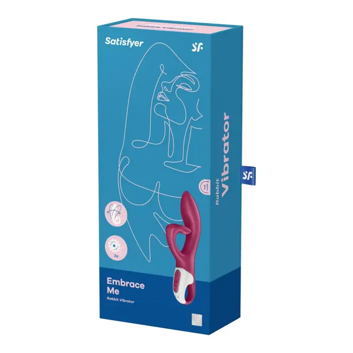 Embrace Me кролик-вибратор – 18 cm (7″) – фиолетовый