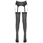 Cottelli LINGERIE Strapsgürtel – powernet sukapaelad sukkadega – must – S/M — Foto 7