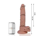 MR INTENSE 21 anatomisks dildo ar piesūcekni – 20.1 cm (7.9″) – miesas krāsa — Foto 6