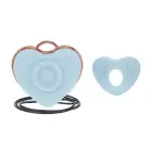 Luvie Heart-shaped AirTap Vibrator – Blue — Photo 3