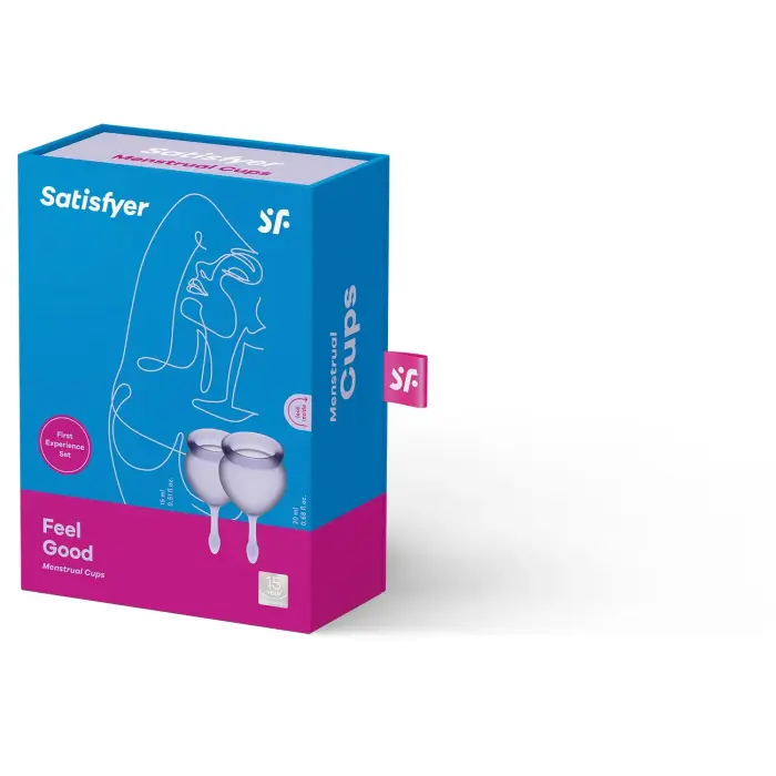 Satisfyer Feel Good набор менструальных чаш – 2 шт.