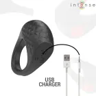 INTENSE Clover Vibrating Ring with Remote – Black — Photo 7