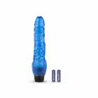Jelly Infinity Vibrating Dildo – Blue — Photo 3