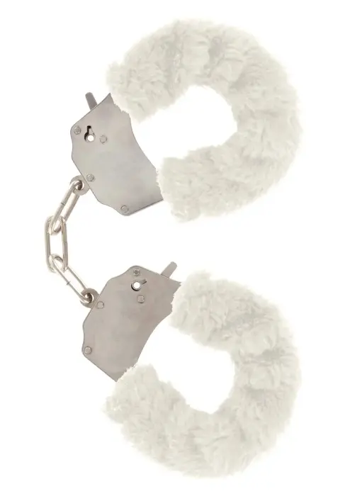 Furry Fun Cuffs – White