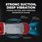 TechnoThrust – Automatic Waterproof Masturbator Pump – Metallic Red — Photo 3
