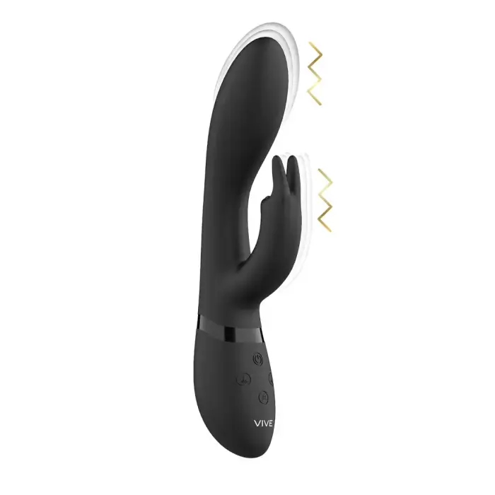 Zosia Dual-Ended wand vibrators – 22 cm (8.5″) – melns