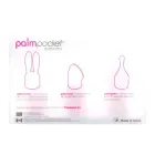 PalmPower Pocket силиконовые насадки – набор из 3 шт. – розовые — Фото 8