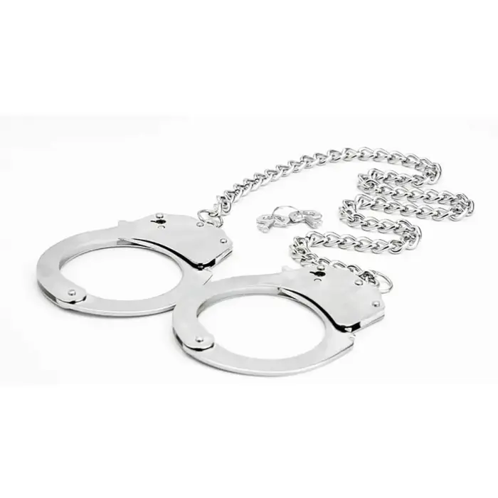 Fetish Fantasy Metal Handcuffs with Chain