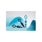 B-Vibe 3-Piece Beaded Anal Plug Set – Multicolored — Photo 2