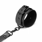 Ouch! Adjustable Faux Leather Hogtie Restraint Set – Black — Photo 6