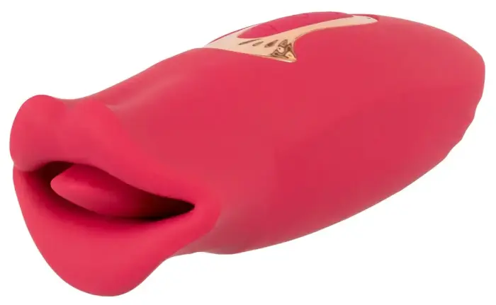 Oral Fun vibrators ar kustīgām lūpām un mēli – 13 cm (5.1″) – rozā Foto 4