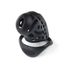 Sevanda Nautilus E-stim Chastity Cage – Black — Photo 3