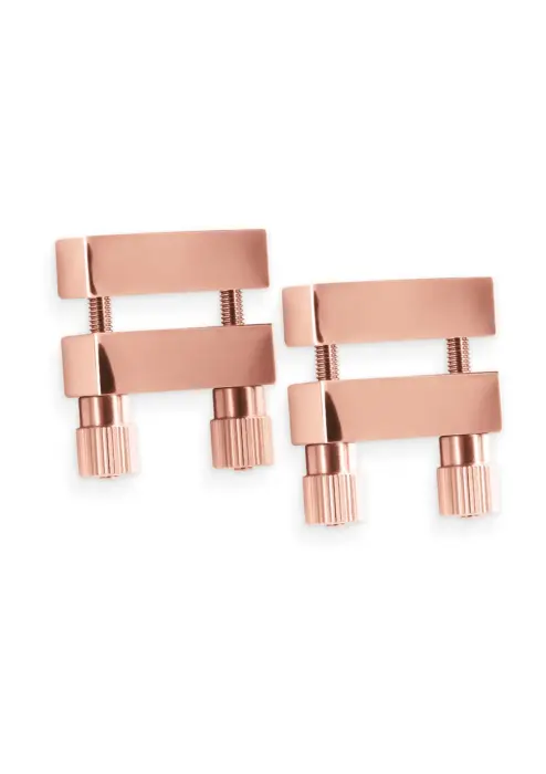 Bound Adjustable Nipple Clamps – Rose Gold