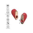 XOCOON Heartbreaker 2-in-1 Clitoral Stimulator – Red — Photo 8