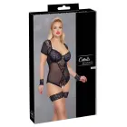Cottelli BONDAGE Open Crotch Bodysuit with Underwired Cups and Rhinestone Detail – L — Photo 1